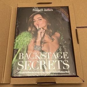 HUGE Victoria Secret Backstage Secrets Hardcover Book (NIB)